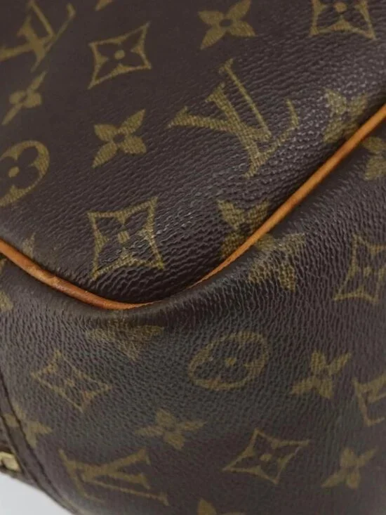 LOUIS VUITTON Monogram Deauville Hand Bag M47270 LV Auth - Picture 11 of 16